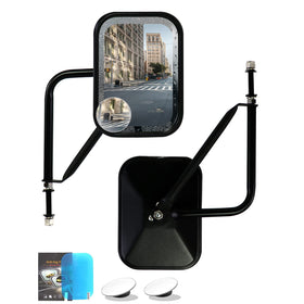iKer front view mounted on Wrangler showing wide field of view and durability