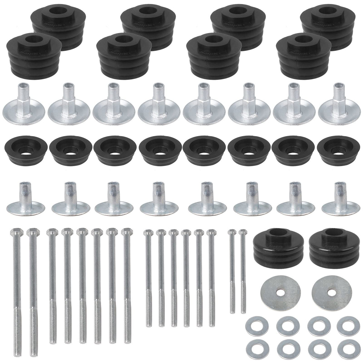 iKer complete kit laid out demonstrating full replacement convenience