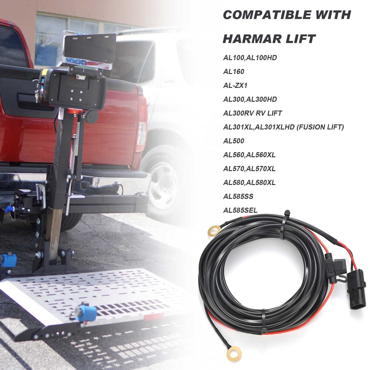 iKer unboxed package showing single harness included for fast plug-and-play swap benefit