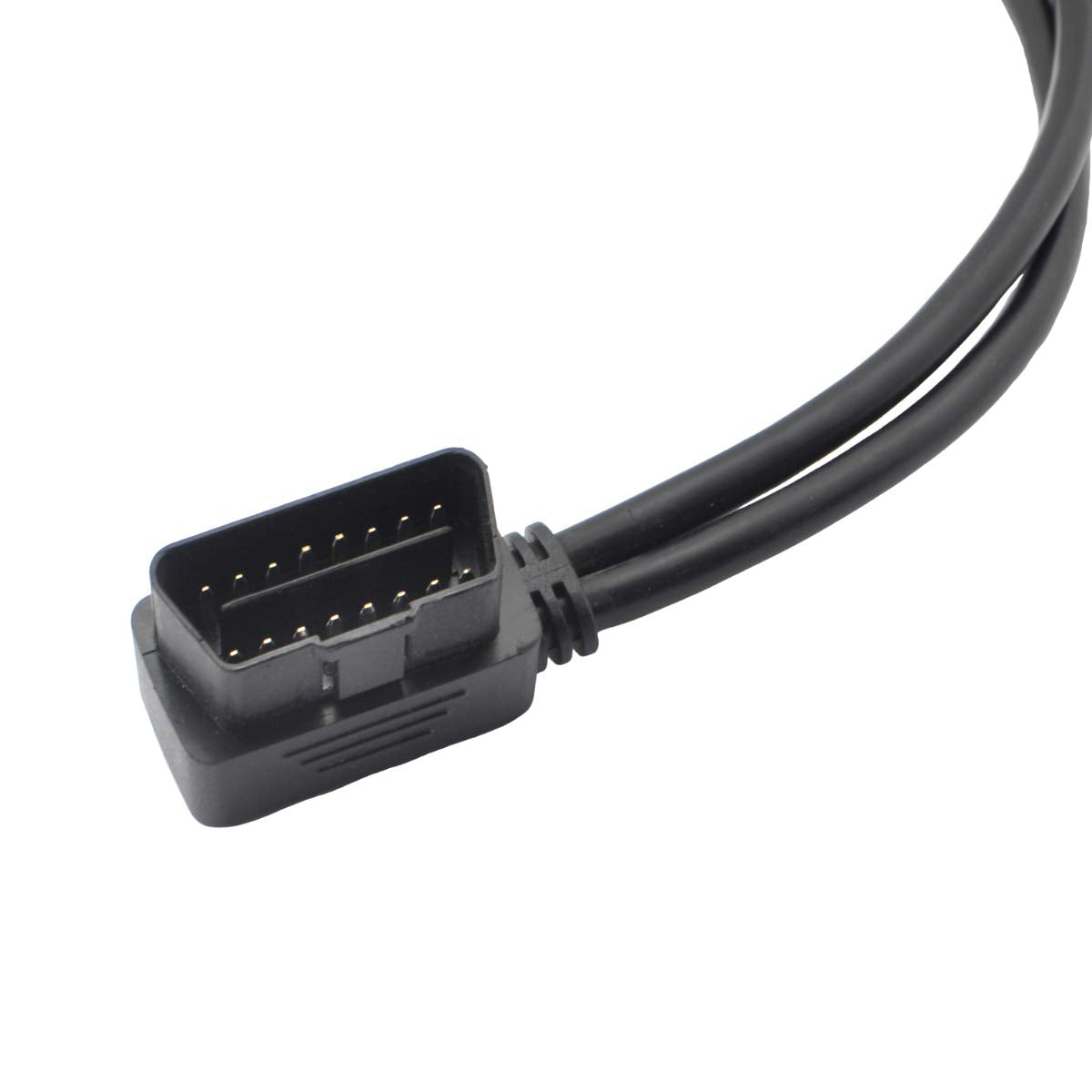 iKKEGOL cable alongside ruler showing 50cm length for tidy routing