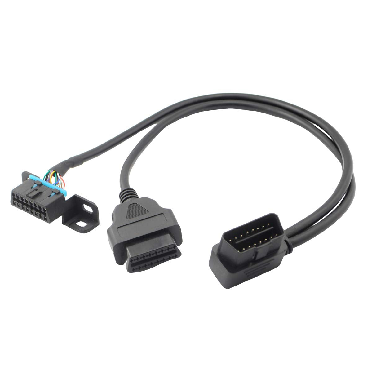 iKKEGOL dual female ports detail enabling two devices connected simultaneously