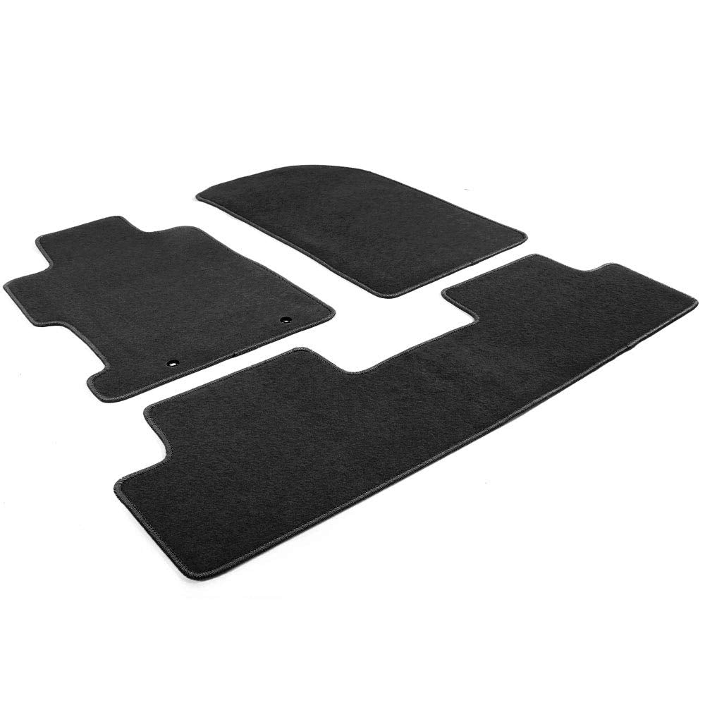IKON MOTORSPORTS front carpet installed showing neat fit and improved cabin look