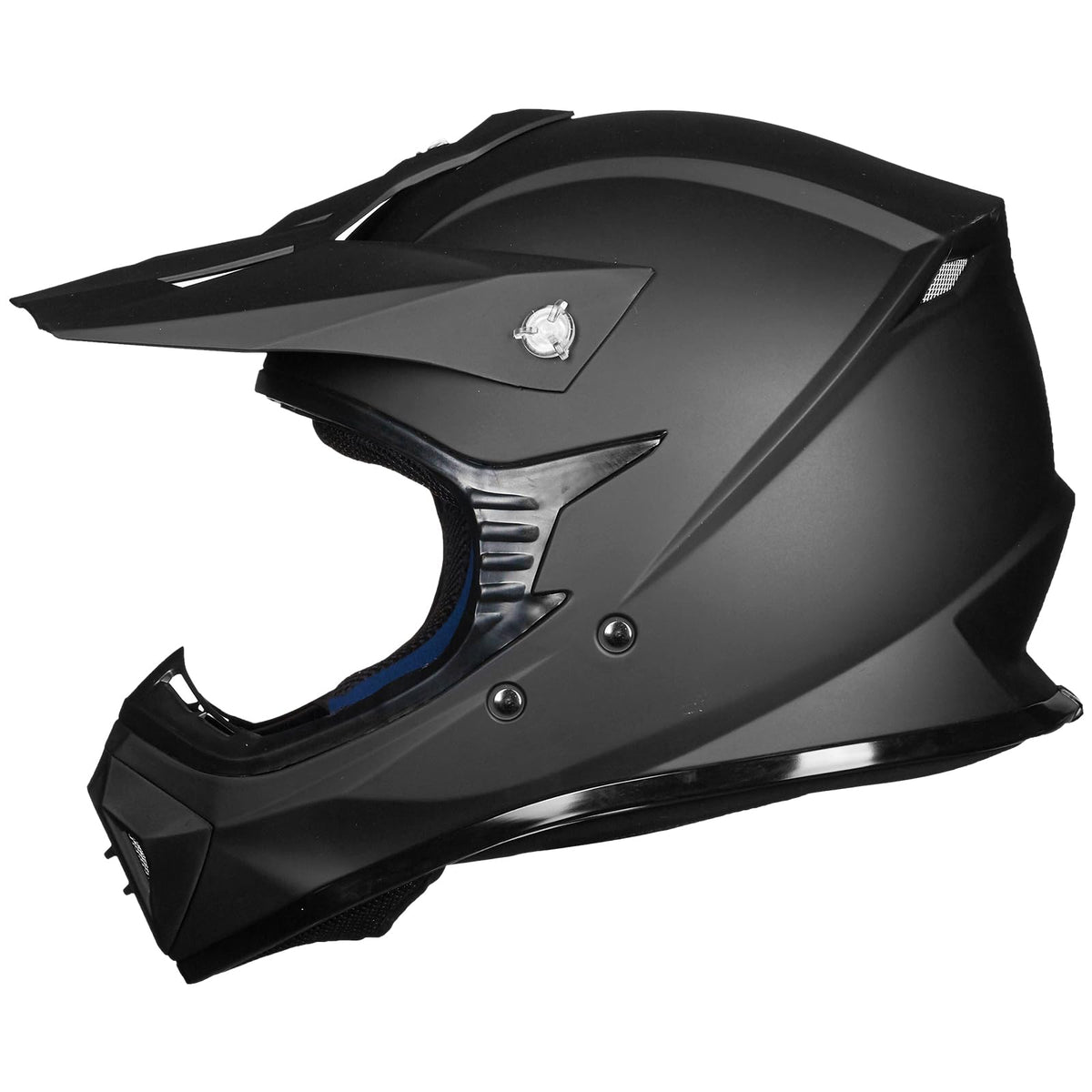 ILM 128S side profile highlighting aerodynamic shape and visor, improved airflow benefit