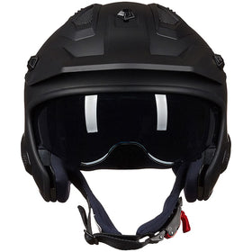 ILM helmet on scooter in lifestyle shot showing versatile everyday riding benefit