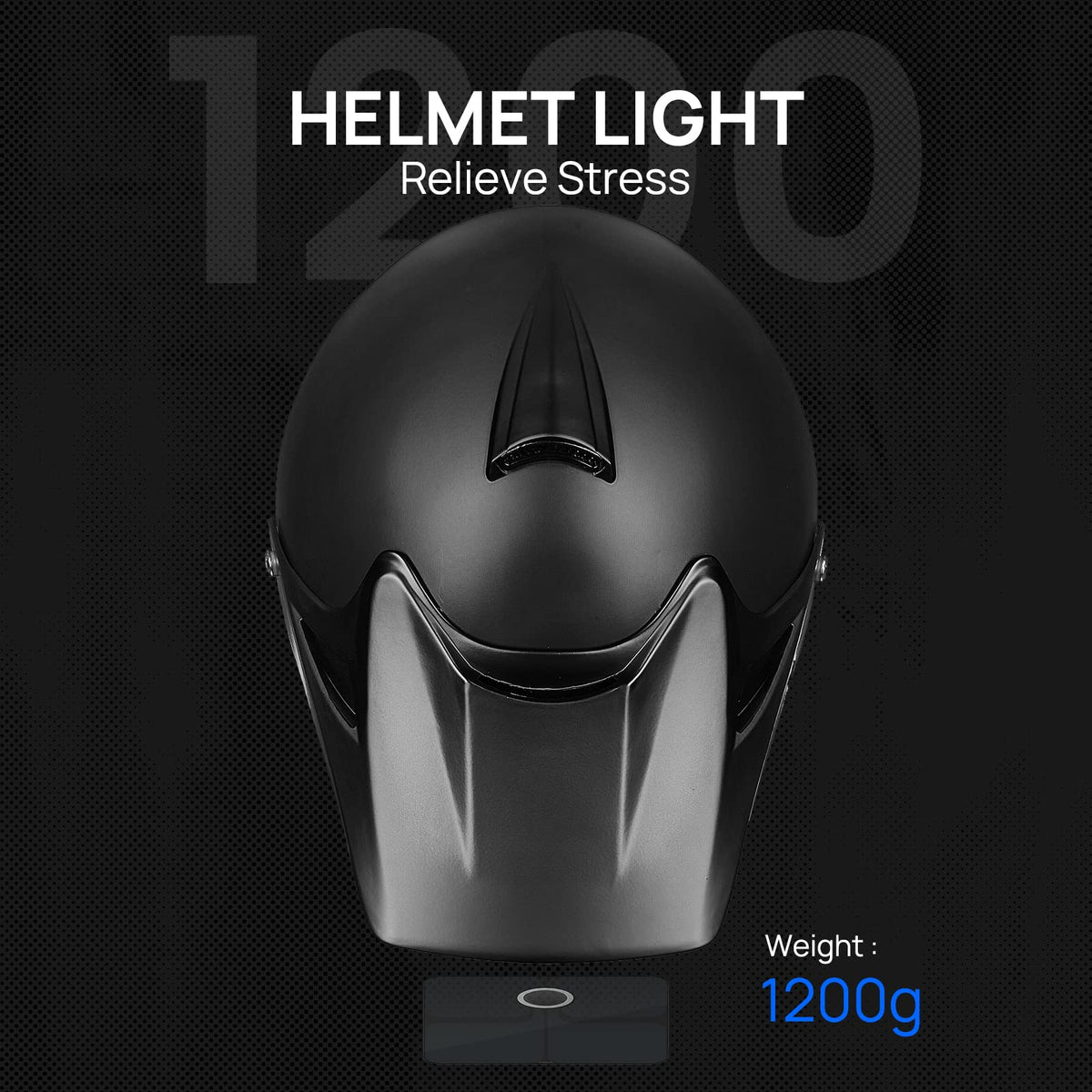 ILM BLD-818 shell texture close-up highlighting ILM ABS durability
