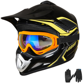 ILM helmet front view showing full-face protection benefit