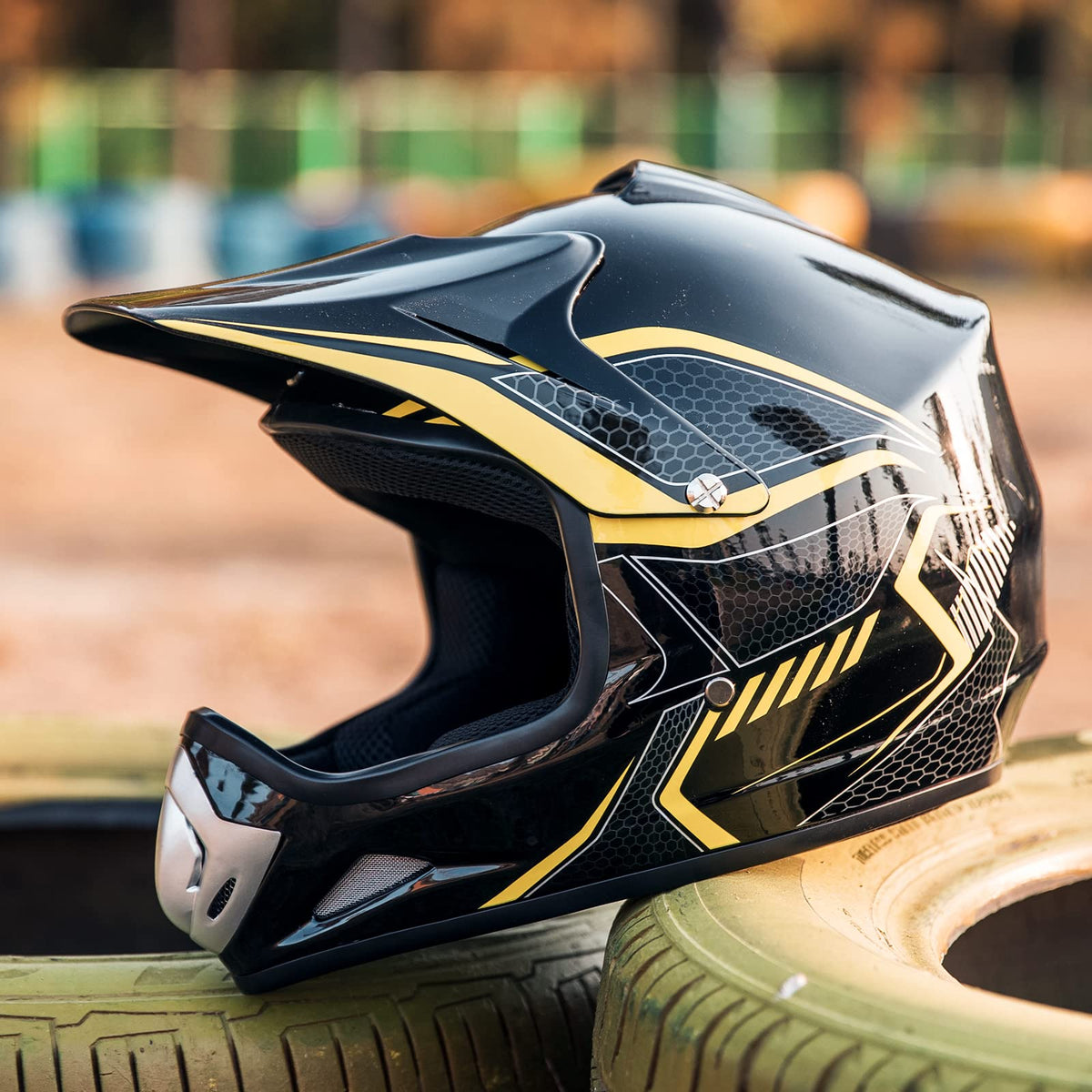 ILM helmet in outdoor riding scene showing real-world protection benefit