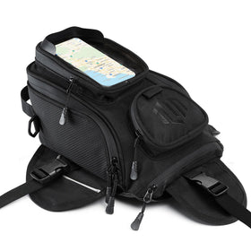 ILM BT01 front view showing pockets and streamlined profile for organized storage