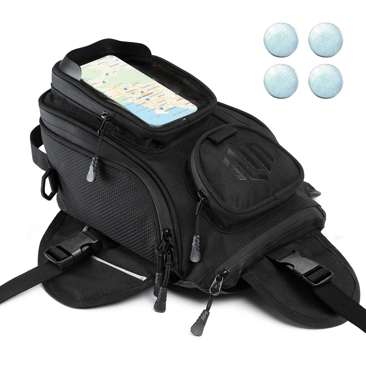 ILM adjustable shoulder strap and carry setup for easy off-bike transport
