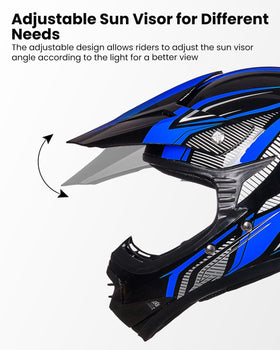 ILM goggles and gloves included with helmet for ready use