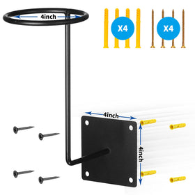 ILM helmet holder side profile demonstrating sturdy steel hook support