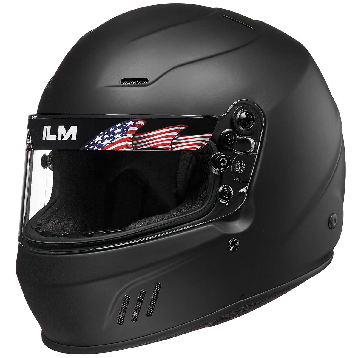 ILM Model 760 front view showing full-face protection and aerodynamic shape
