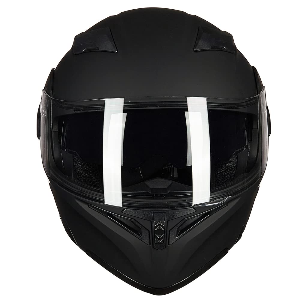 ILM Model 902 close-up of clear outer visor highlighting wide-view anti-scratch benefit