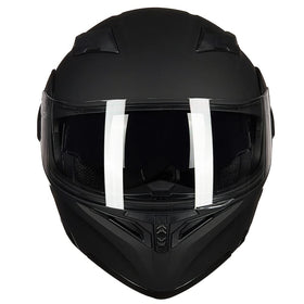 ILM Model 902 close-up of clear outer visor highlighting wide-view anti-scratch benefit