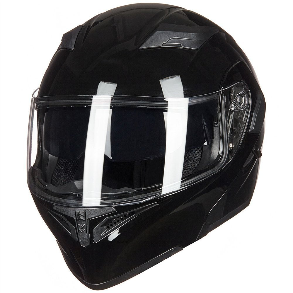ILM Model 902 clear outer visor close-up showing anti-scratch benefit