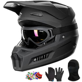ILM MT601Y front view showing matte black shell and DOT compliance benefit