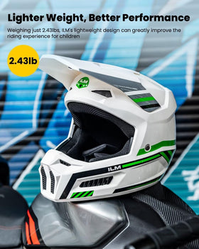 ILM helmet inner liner detail showing cushioning for comfort
