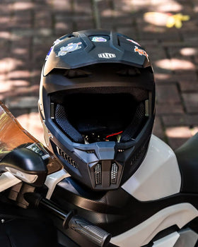 ILM helmet with stickers example allowing custom child styling and expression