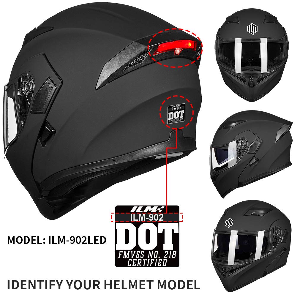 ILM visor transmissivity graphic illustrating bright true-color vision