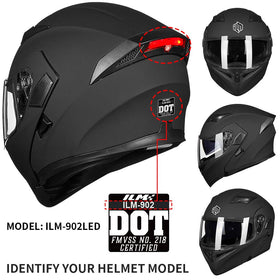 ILM visor transmissivity graphic illustrating bright true-color vision
