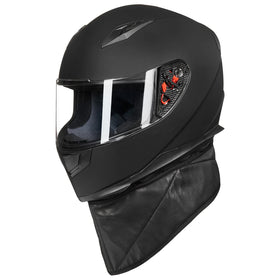 ILM clear and smoked visors close-up demonstrating glare control options