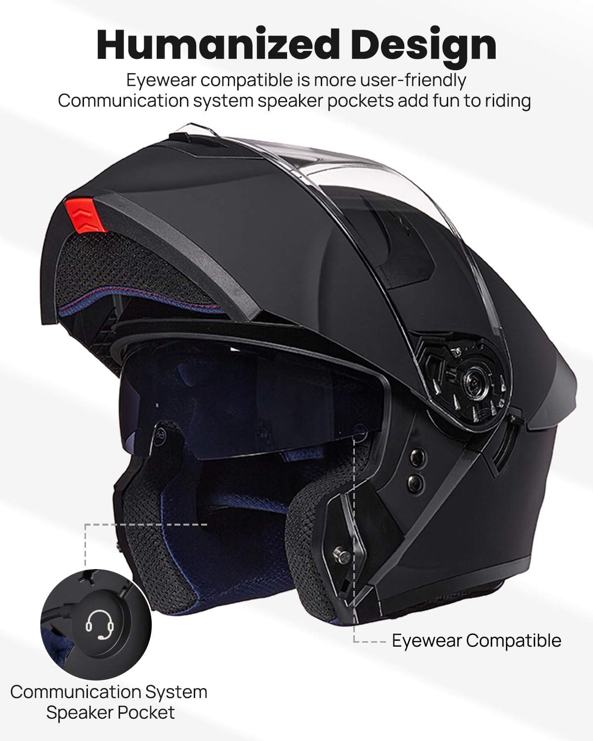 ILM WS206 removable interior lining detail showing washable comfort