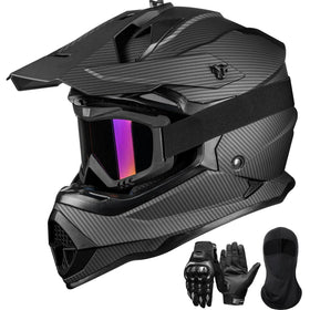 ILM WS901 front view carbon fibre shell showing aerodynamic protection