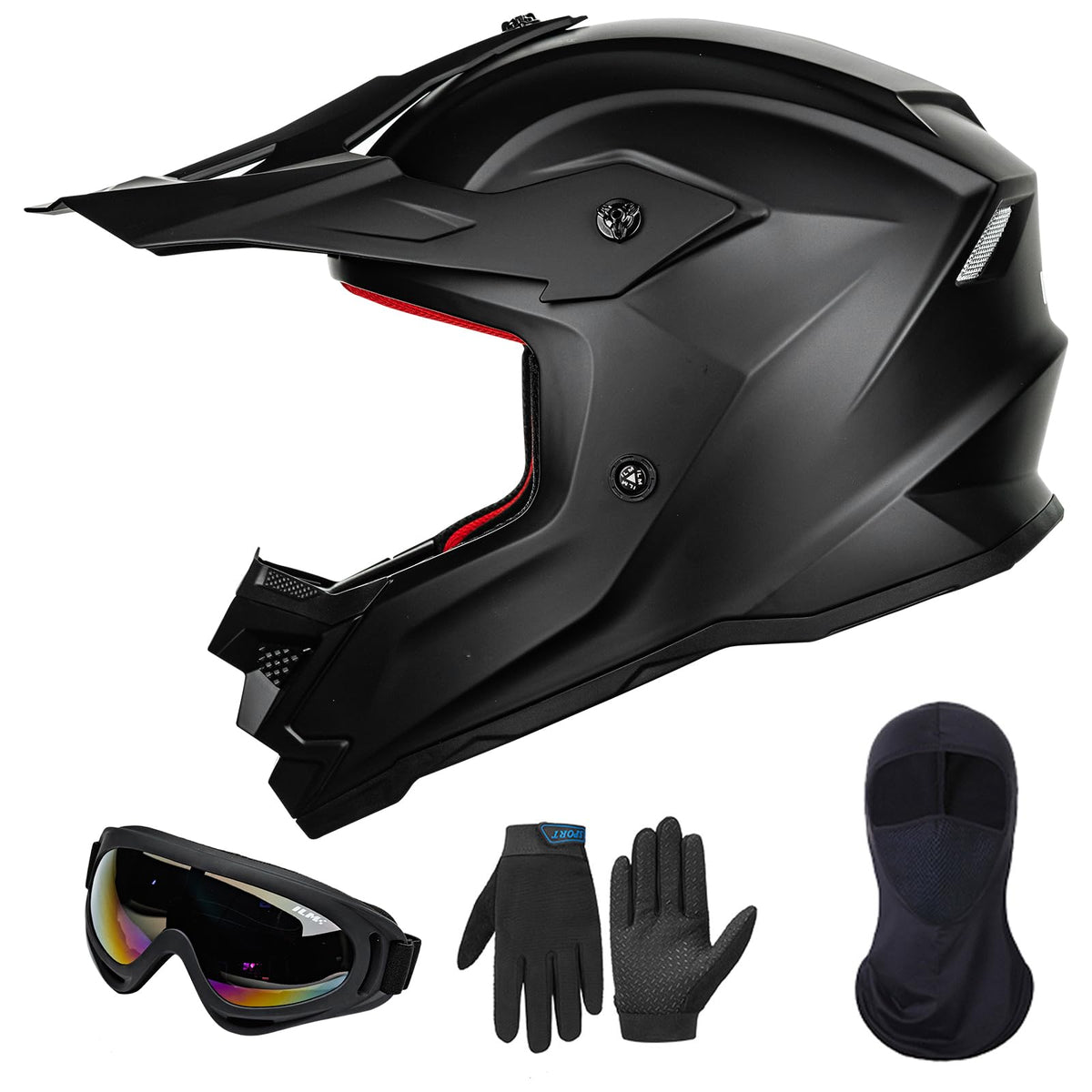 ILM Z705 front profile showing visor and secure fit for safer riding