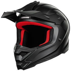ILM helmet worn by child on ATV illustrating fit and real-world use