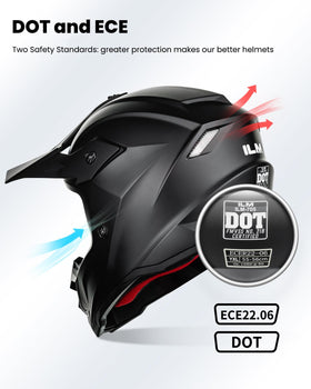ILM inner EPS liner and removable cheek pads highlighting comfort benefit