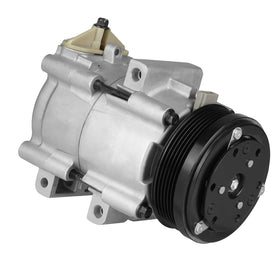 ILONPA compressor front view showing robust aluminum housing and OEM fit