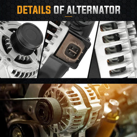 ILONPA alternator pulley close-up demonstrating correct S6 pulley class