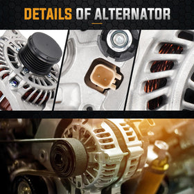 ILONPA alternator regulator closeup showing ER regulator for stable charging