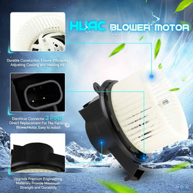 ILONPA blower assembly installed in vehicle dashboard restoring cabin airflow quickly