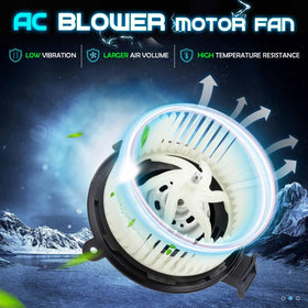 ILONPA blower fan close-up impeller detail for improved airflow and durability