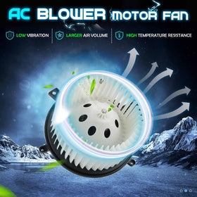 ILONPA blower fan closeup impeller showing balanced blades for quieter airflow