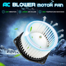 ILONPA close-up of fan wheel showing balanced blades for quieter airflow