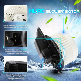 ILONPA blower installed in Dodge Durango cabin restoring airflow to vents