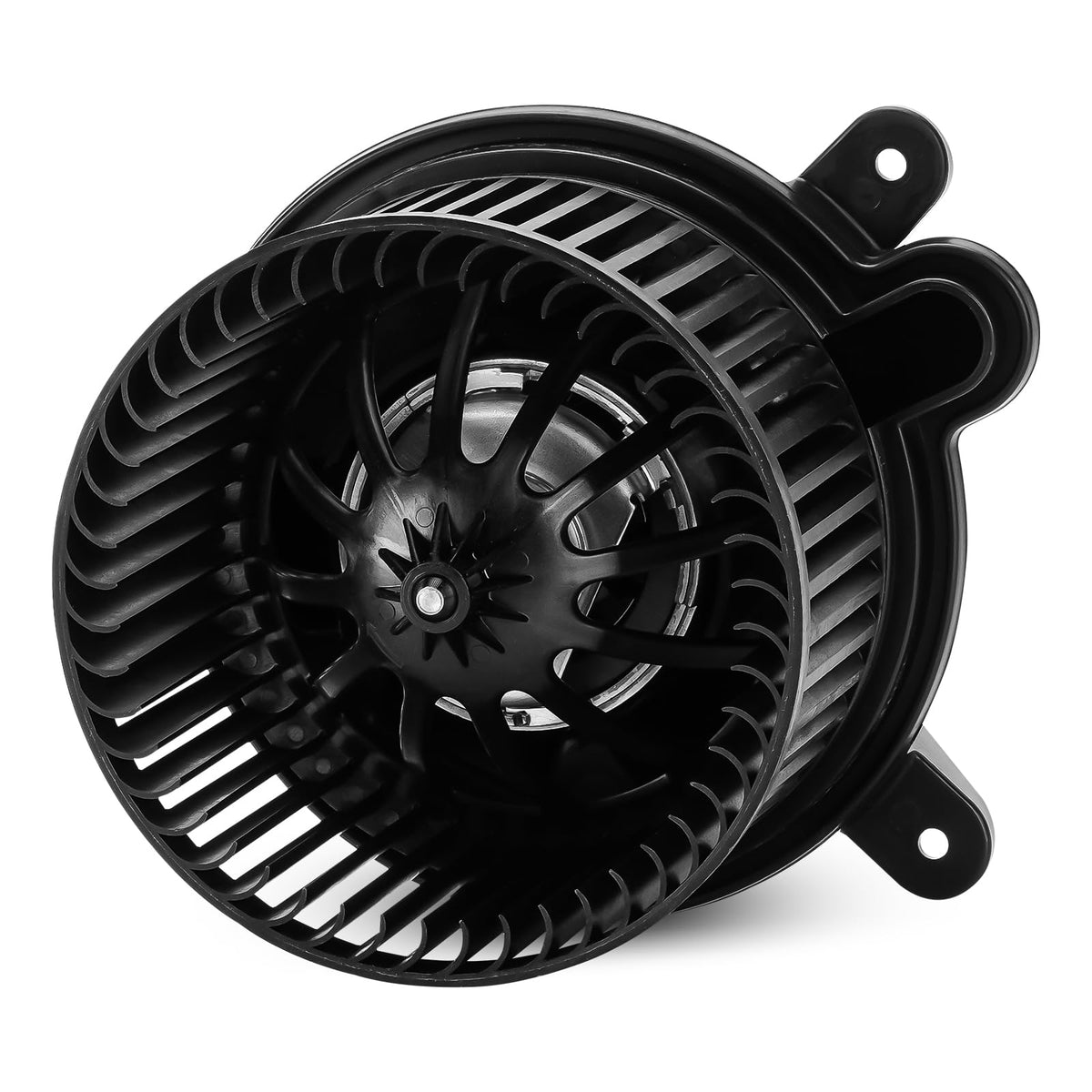 ILONPA front view of blower motor assembly showing mounting points and easy fit