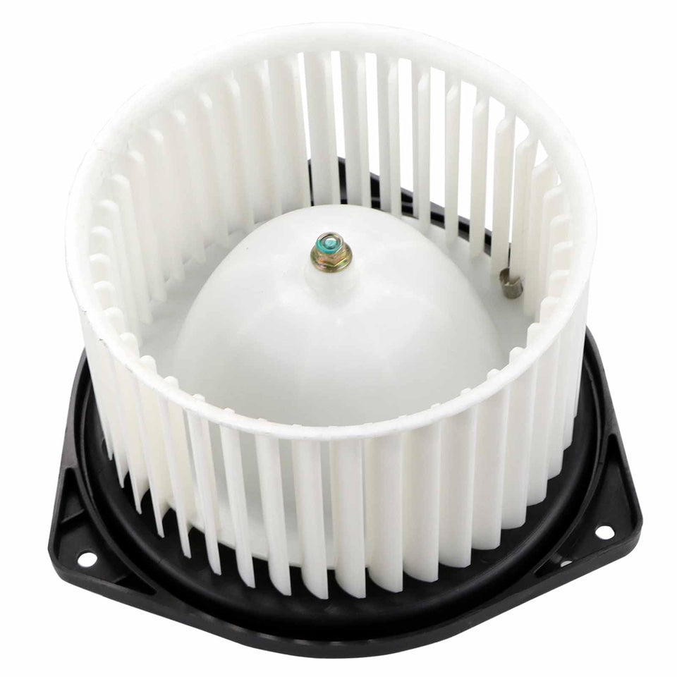 ILONPA blower motor front assembly showing mounting points and fitment benefit