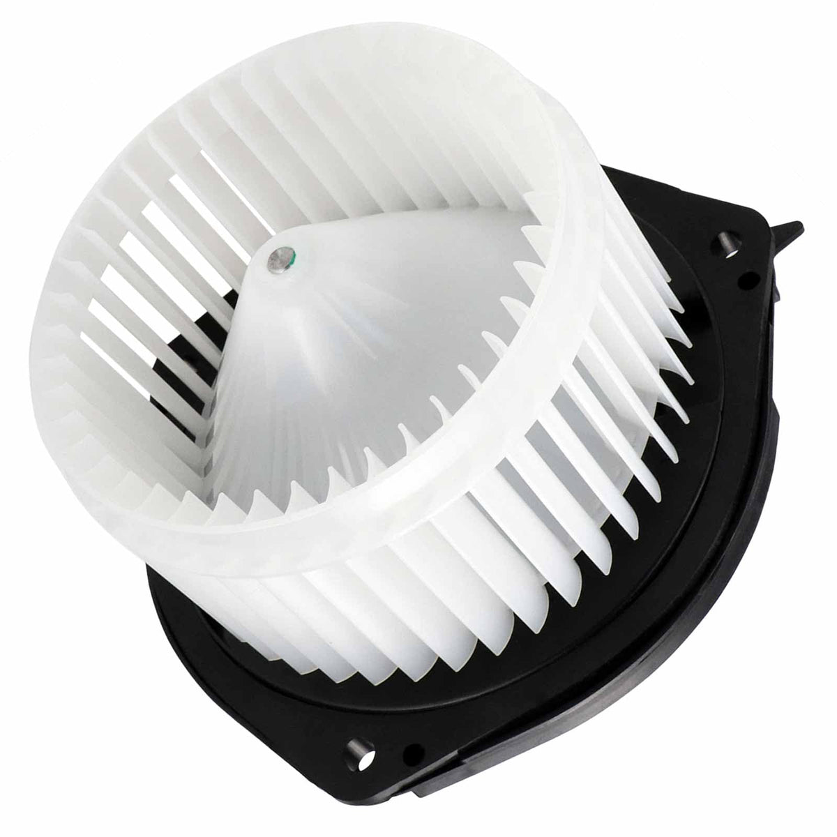 ILONPA blower motor front view showing housing and mounting, enhances reliable airflow