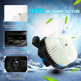 ILONPA blower motor installed in vehicle demonstrating restored airflow benefit