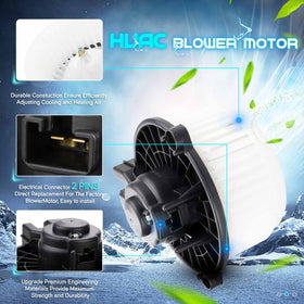 ILONPA blower motor installed in HVAC housing restoring cabin airflow