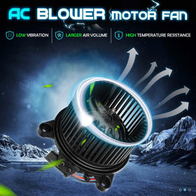 ILONPA blower motor side profile highlighting durable housing benefit