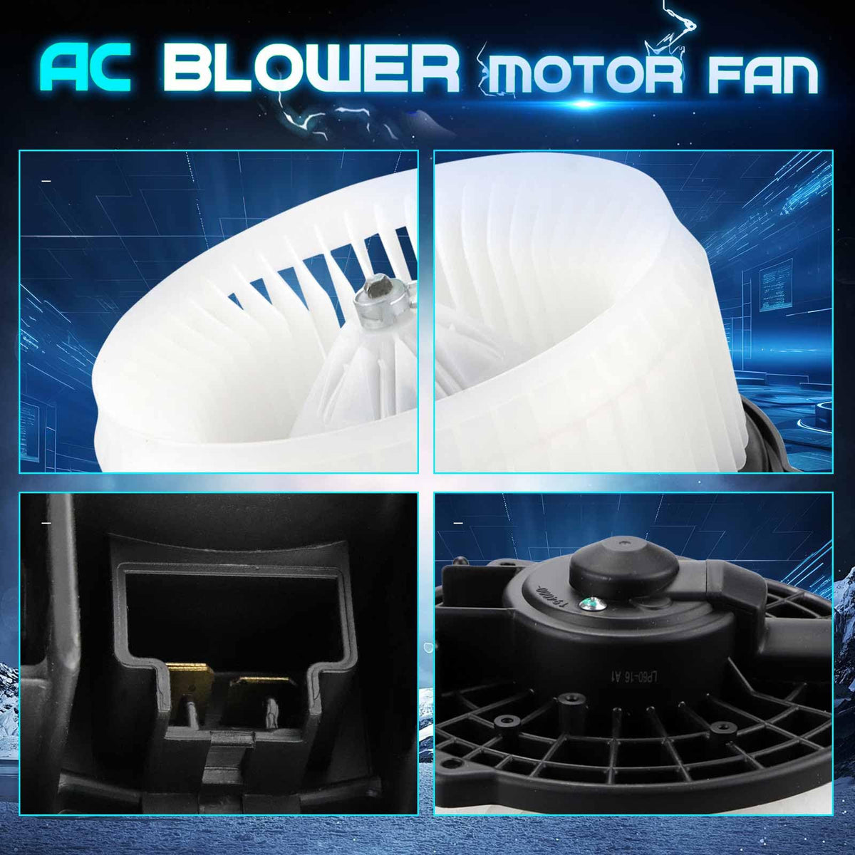 ILONPA motor held in hand for size comparison and easy replacement fitment