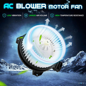 ILONPA close-up of fan wheel showing balanced blades for quieter airflow