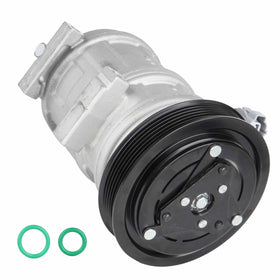 ILONPA compressor front assembly showing mounting points and robust construction for reliable replacement