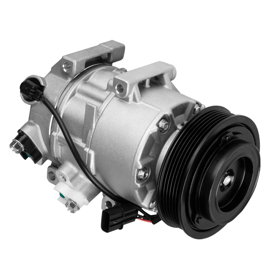 ILONPA compressor front view showing complete unit and benefits of direct fit