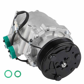 ILONPA compressor front view showing bolt pattern and fitment benefit