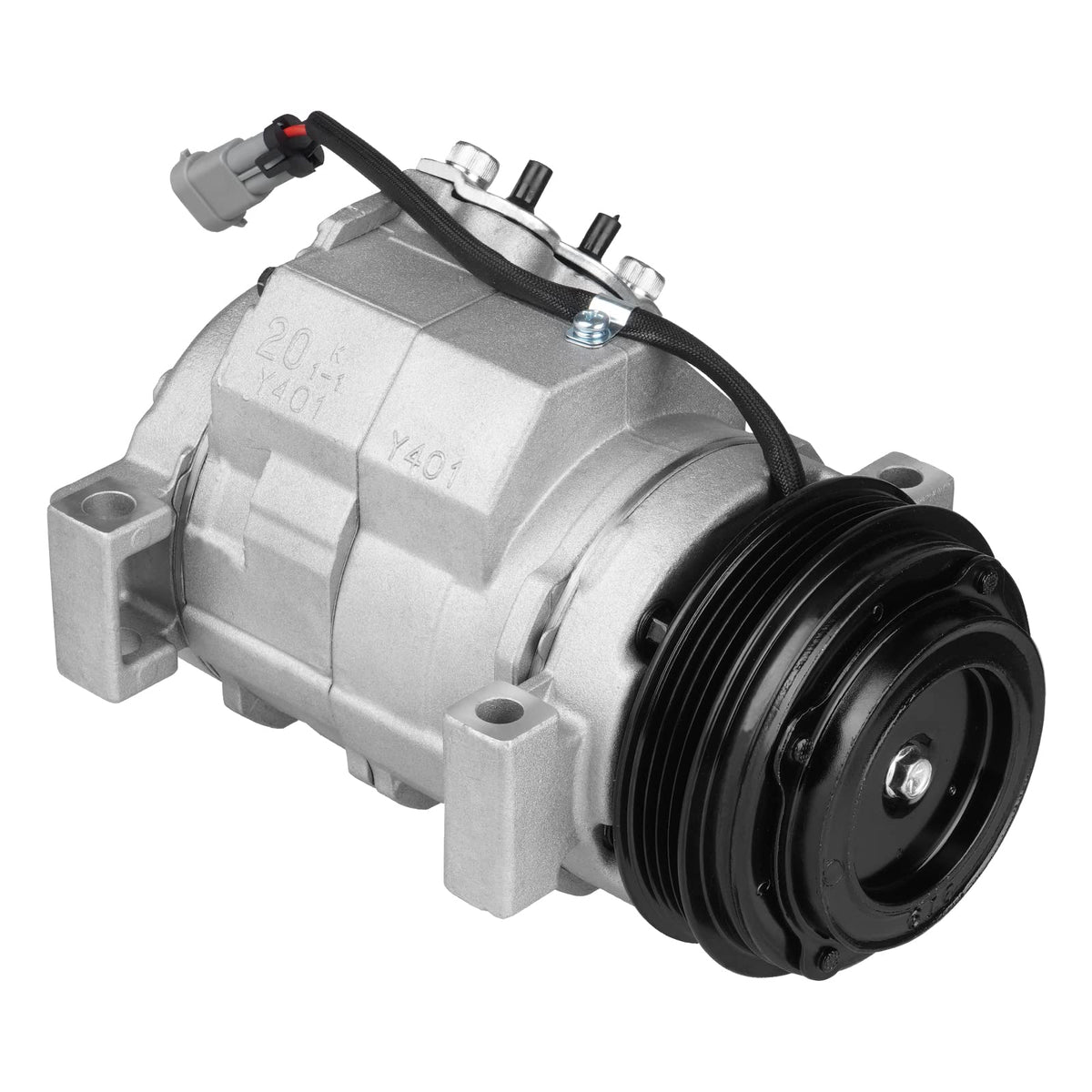 ILONPA compressor front view showing mounting and fit benefits